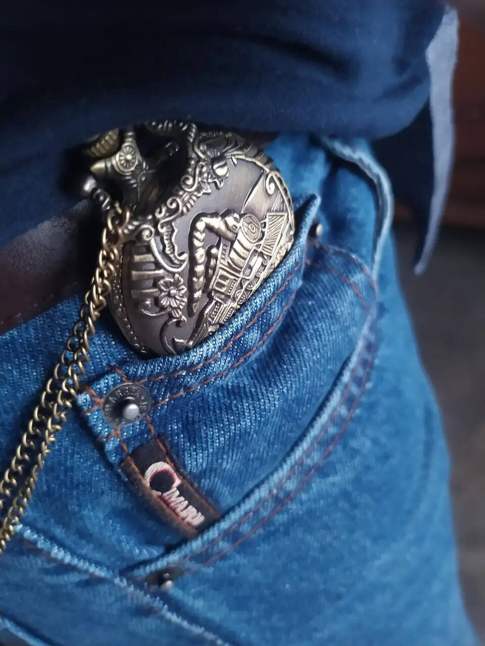 jeans watch pocket