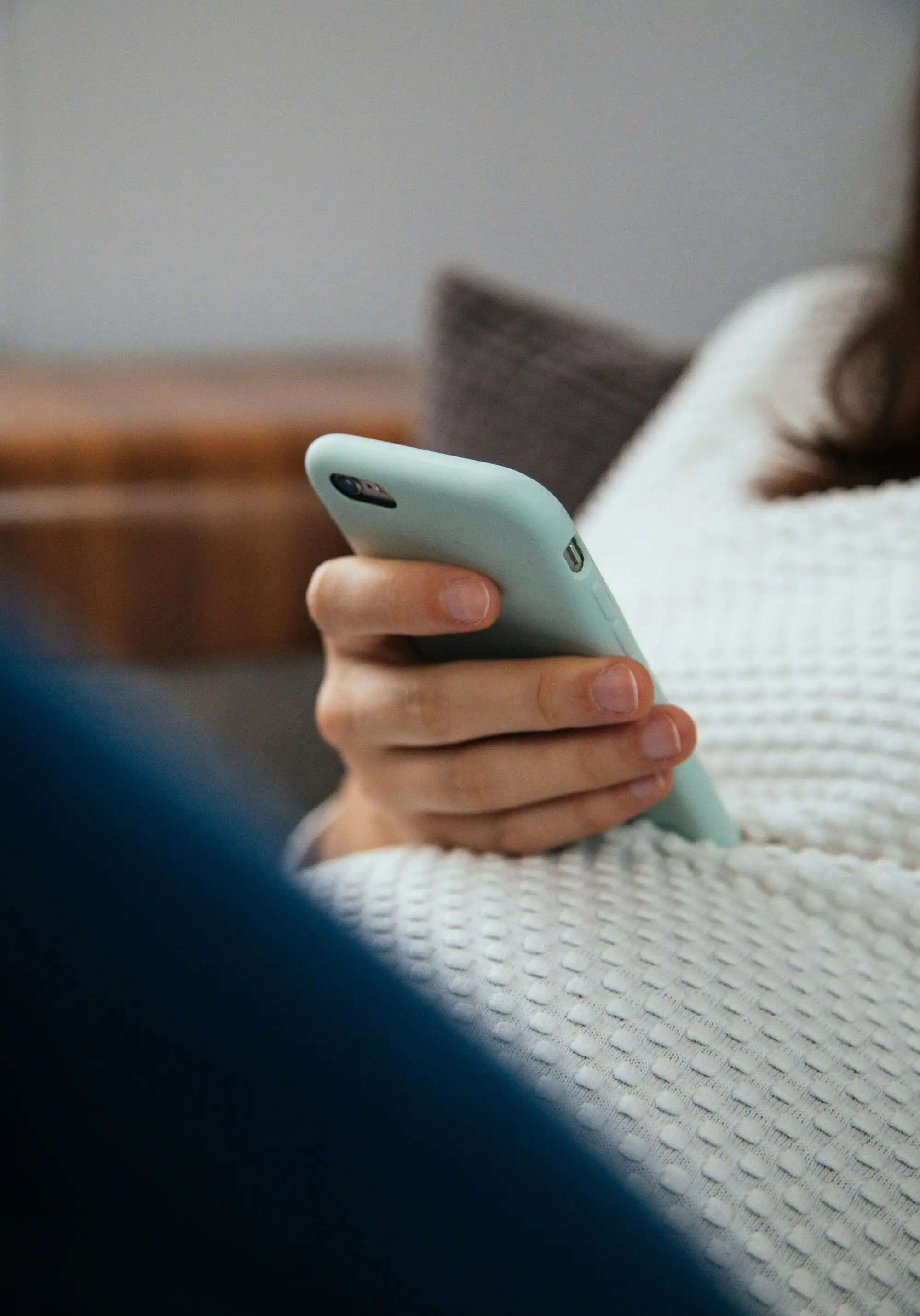 morning phone habit